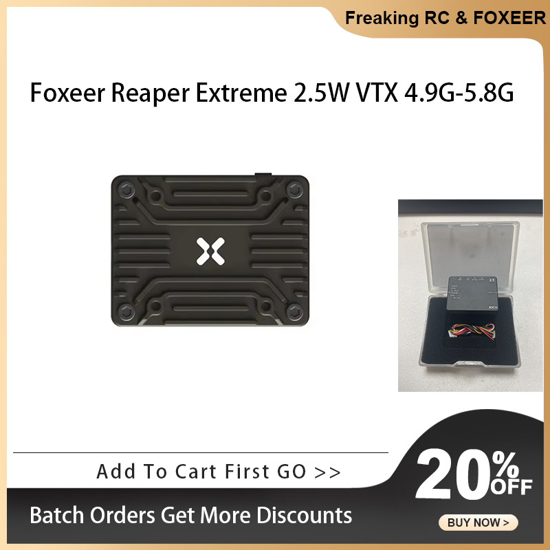 Foxeer 4.9G~6G Reaper Extreme  – обзор и цена Radiomaster Ranger 2.4Ghz Elrs Module
