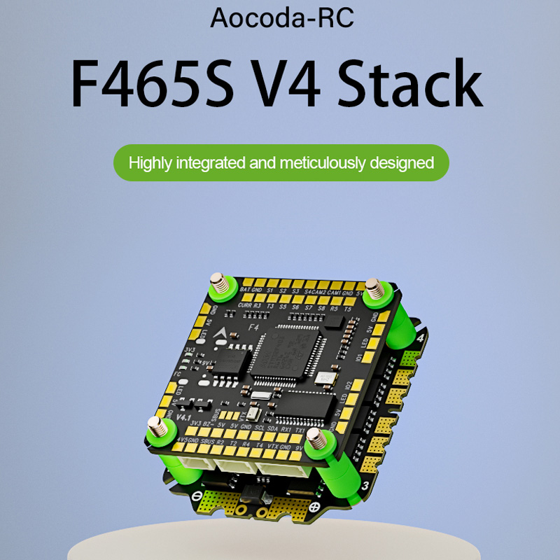 Aocoda-RC F465S V4 Stack F405  – обзор и цена Speedybee F405 V4 Bls 55A Stack